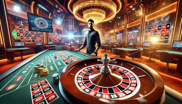 Kemenangan pemain SVP777 di meja kasino live blackjack dengan dealer sungguhan